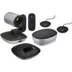 Logitech GROUP Video Conferencing System – HD, Bluetooth, Mics